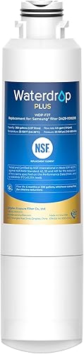 Miniatura 10 de Waterdrop Plus DA29-00020B NSF 401&53&42 - Filtro de agua para refrigerador certificado, repuesto para filtro de agua Samsung DA29-00020B, HAF-CIN,