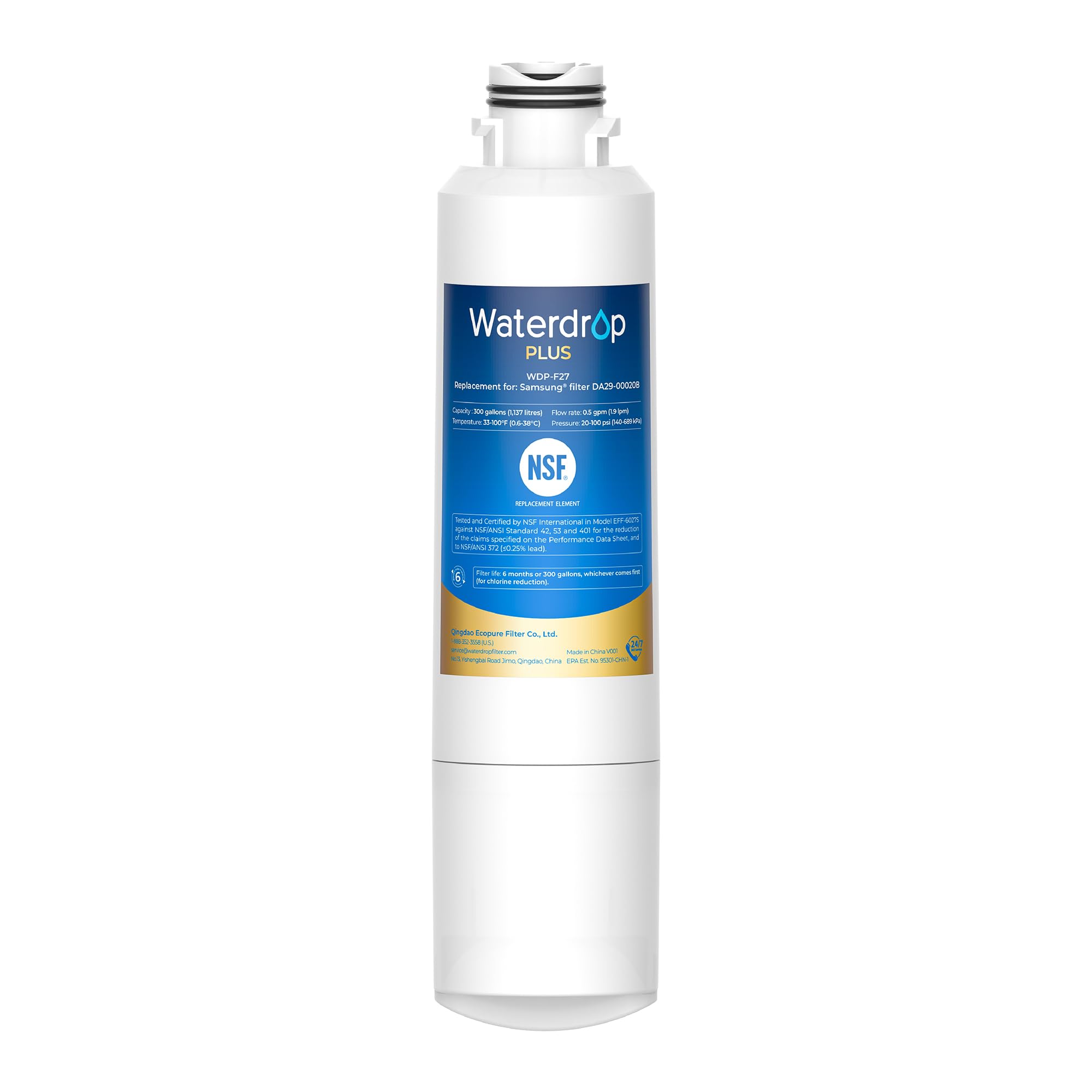 Amazon.com: Waterdrop Plus DA29-00020B 𝐍𝐒𝐅 𝟒𝟎𝟏
