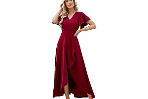 Chic Burgundy Bridesmaid Dresses for Wedding Favors
