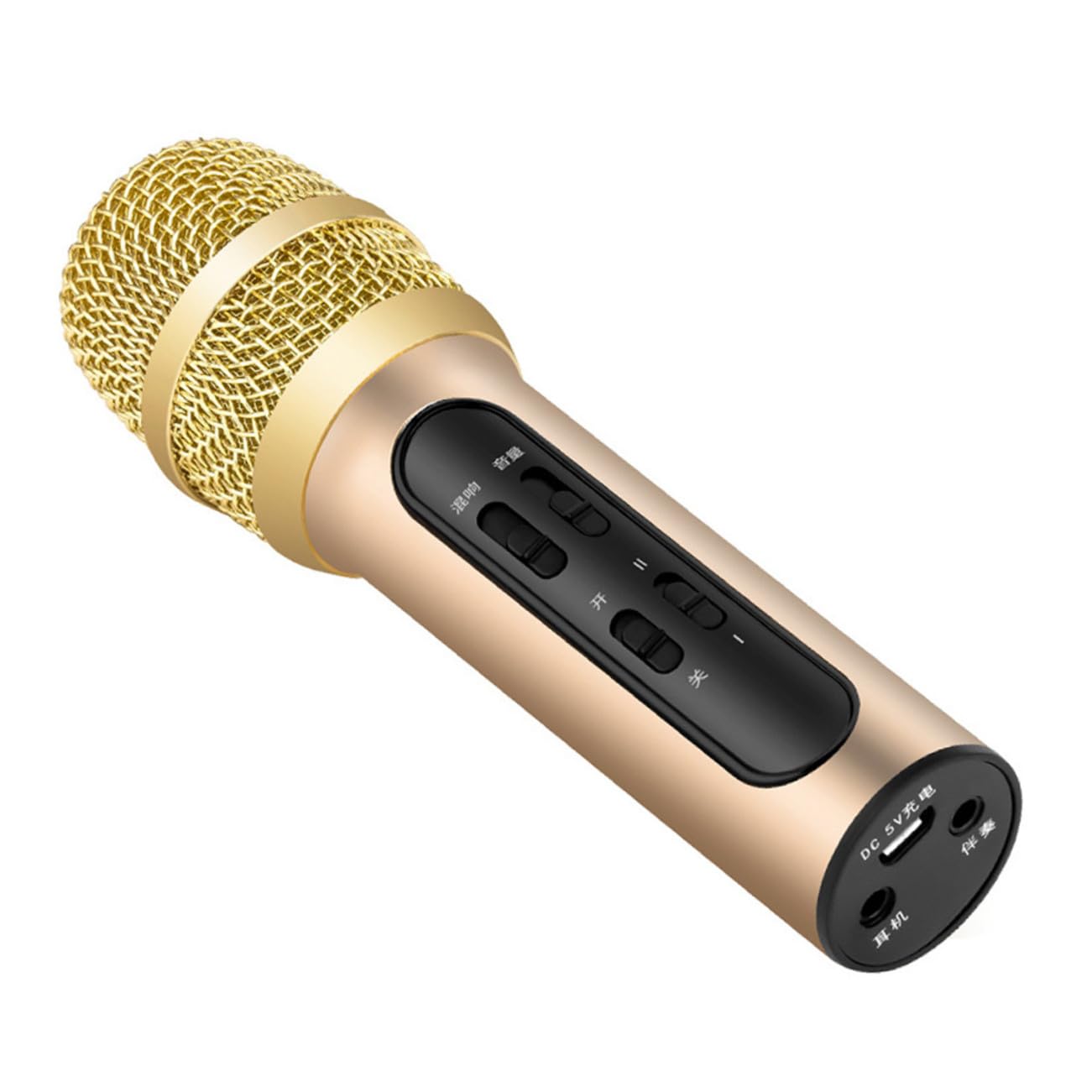 Microphone professionnel portable Hemobllo pour karaoké et compatible smartphone - 8