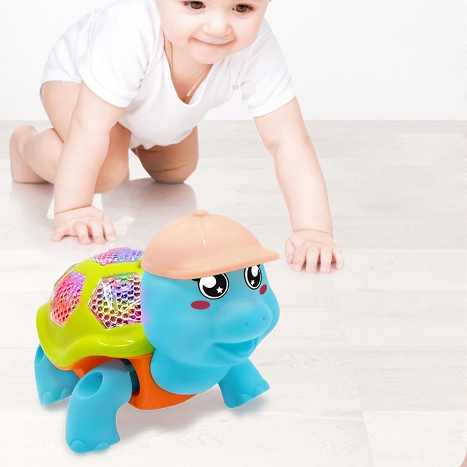 Buy Tortoise 3D Small Size with Light and Music I Electric Reptile