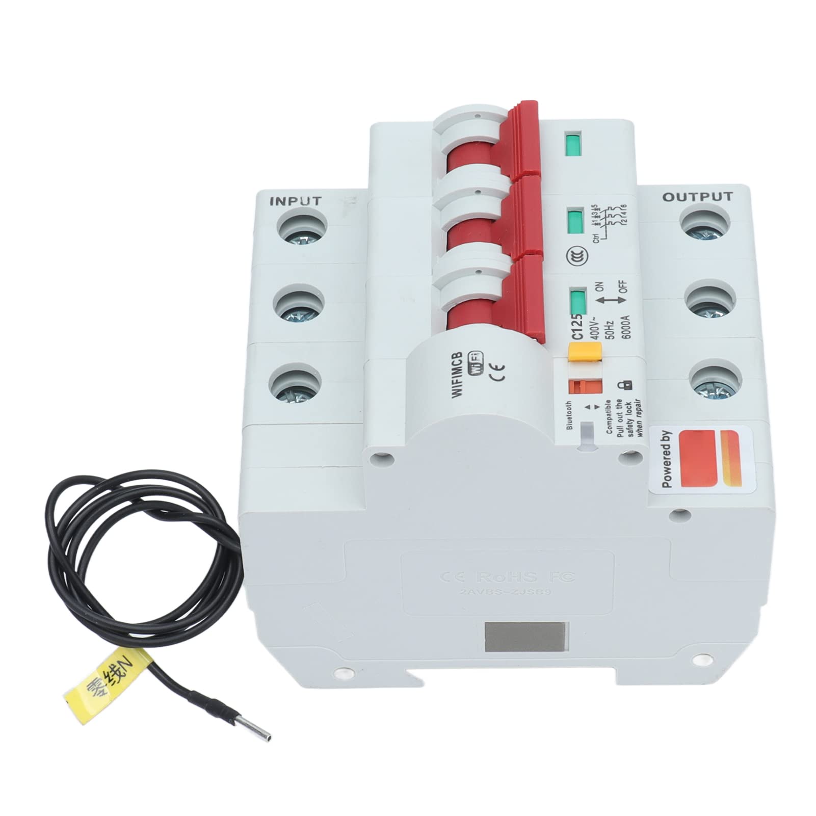 Interruttore Automatico 3P Intelligente WiFi, Controllo App e Bluetooth,