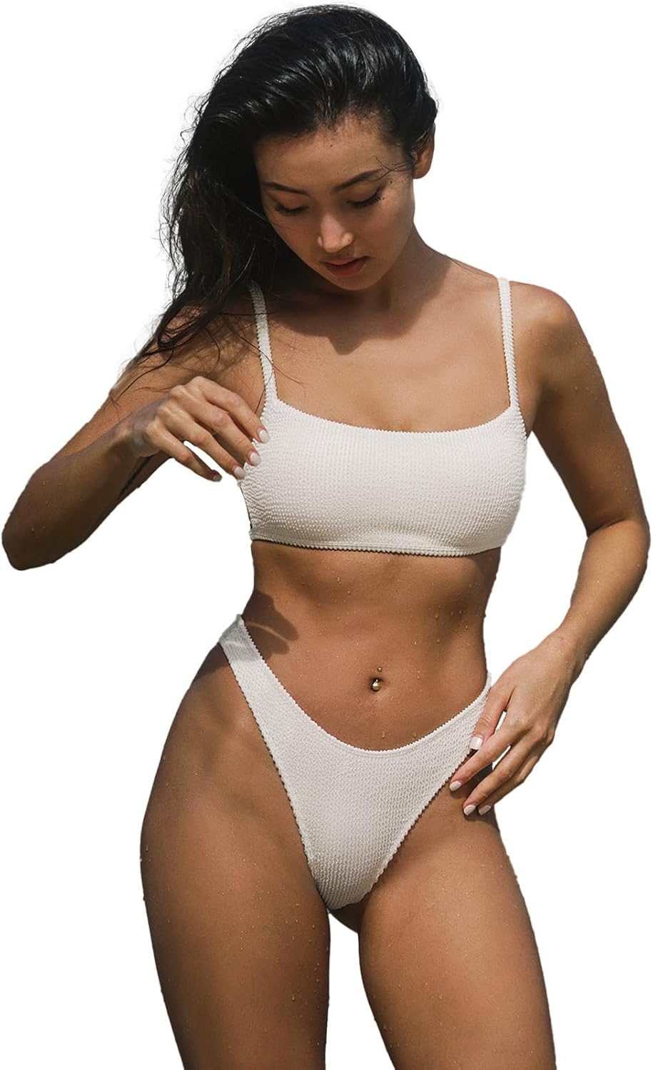 Aubade 水着 プッシュアップブラ ショーツ パレオ 2点セット 水着