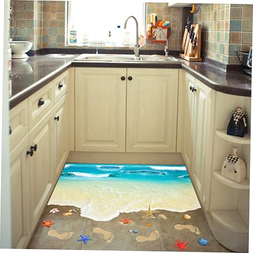 Miniatura 5 de 3 calcomanías de pared de flores, decoración de suelo, decoración del hogar, decoración de pared para el hogar, calcomanías decorativas, apliques