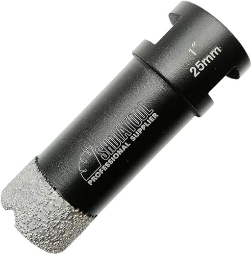 Vista 30 de SHDIATOOL Brocas de diamante de 5/8 pulgadas para azulejos de cerámica, cerámica, mármol, núcleo de ladrillo, sierra de agujero con eje de 5/8