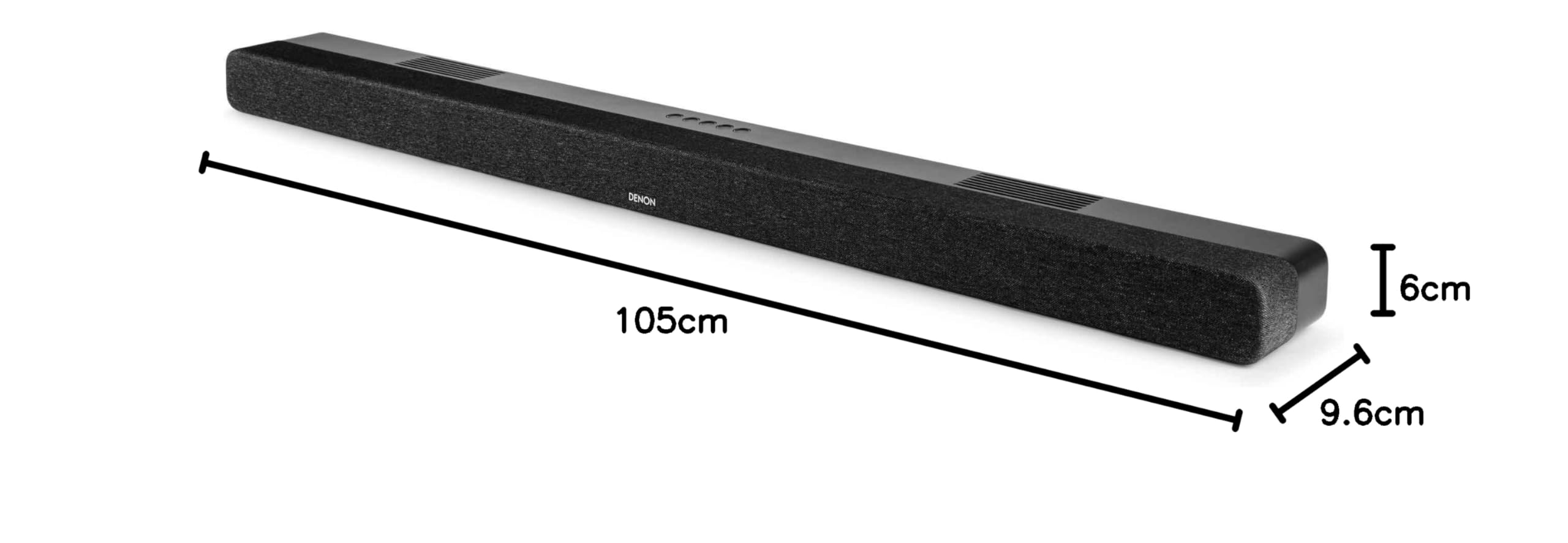 Denon Dht-S517 Soundbar, Czarny, 1000 W