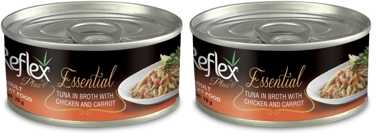 Reflex Plus Esse Kedi Konserv Ton Tavuk Havuç 70Gr 2li paket