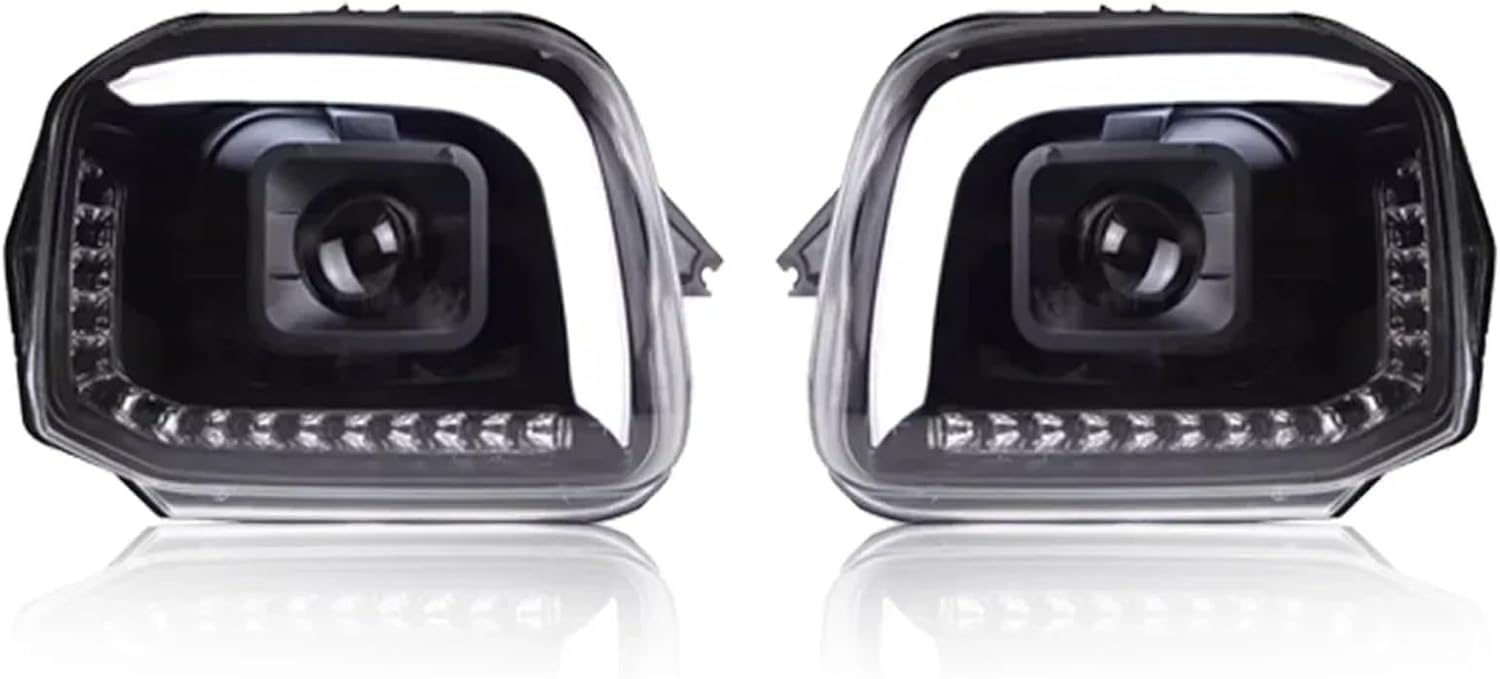 スズキ ジムニー 2007-2015年式対応 ヘッドライト 2個 LEDデイタイム