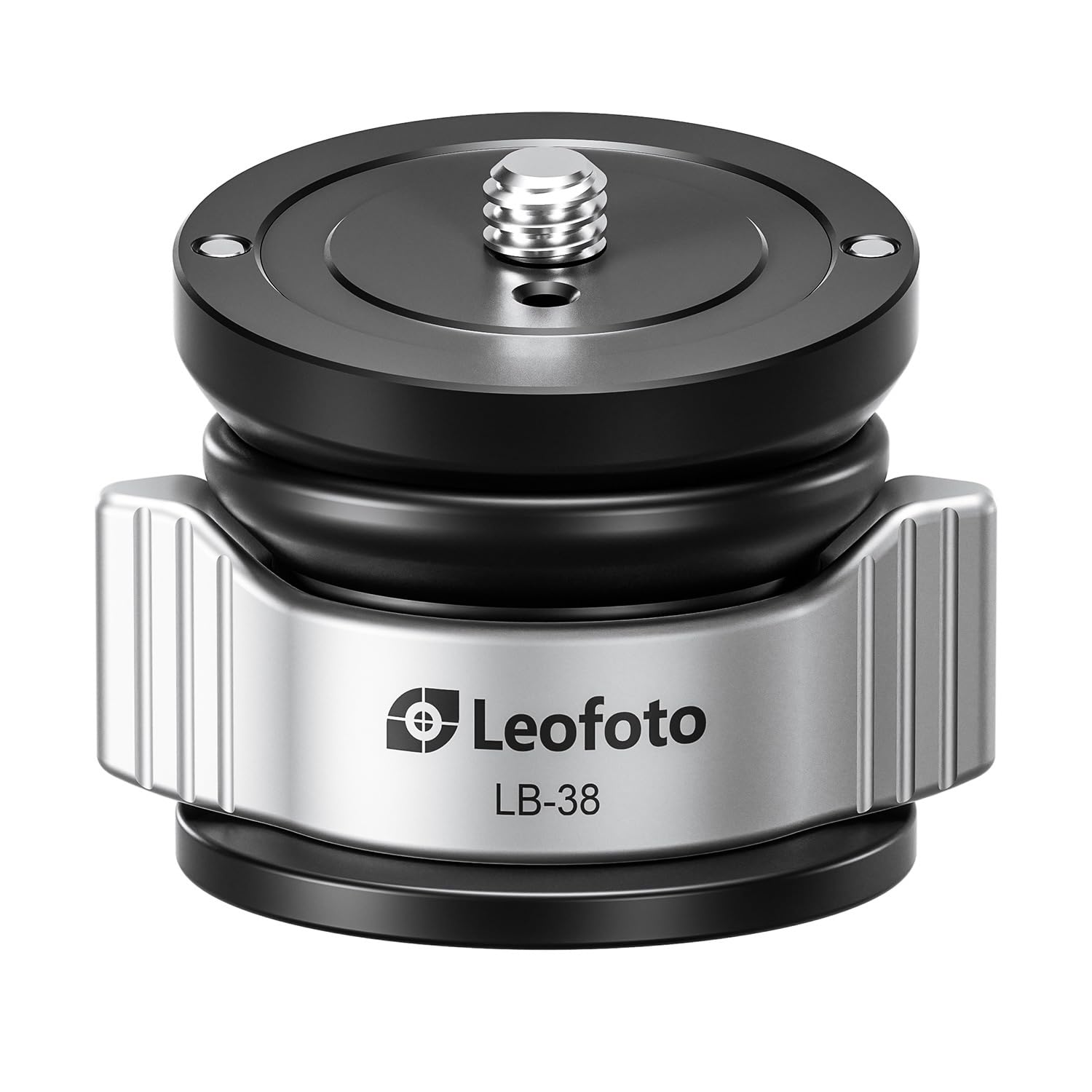 Leofoto Mini Leveling Half-Ball Base, 10-Degree Adjustment, CNC Aluminum,