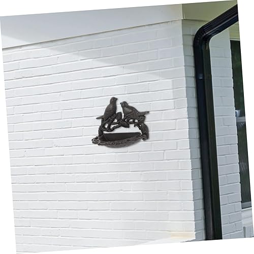 Miniatura 2 de Lurrose Suministro de alimentación para pájaros, decoración de jardín, comedero para pájaros, Plataforma, alimentador de pájaros para patio,