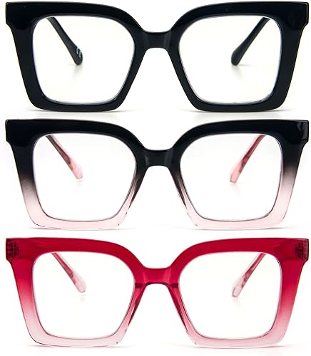 REAVEE Gafas de lectura coloridas