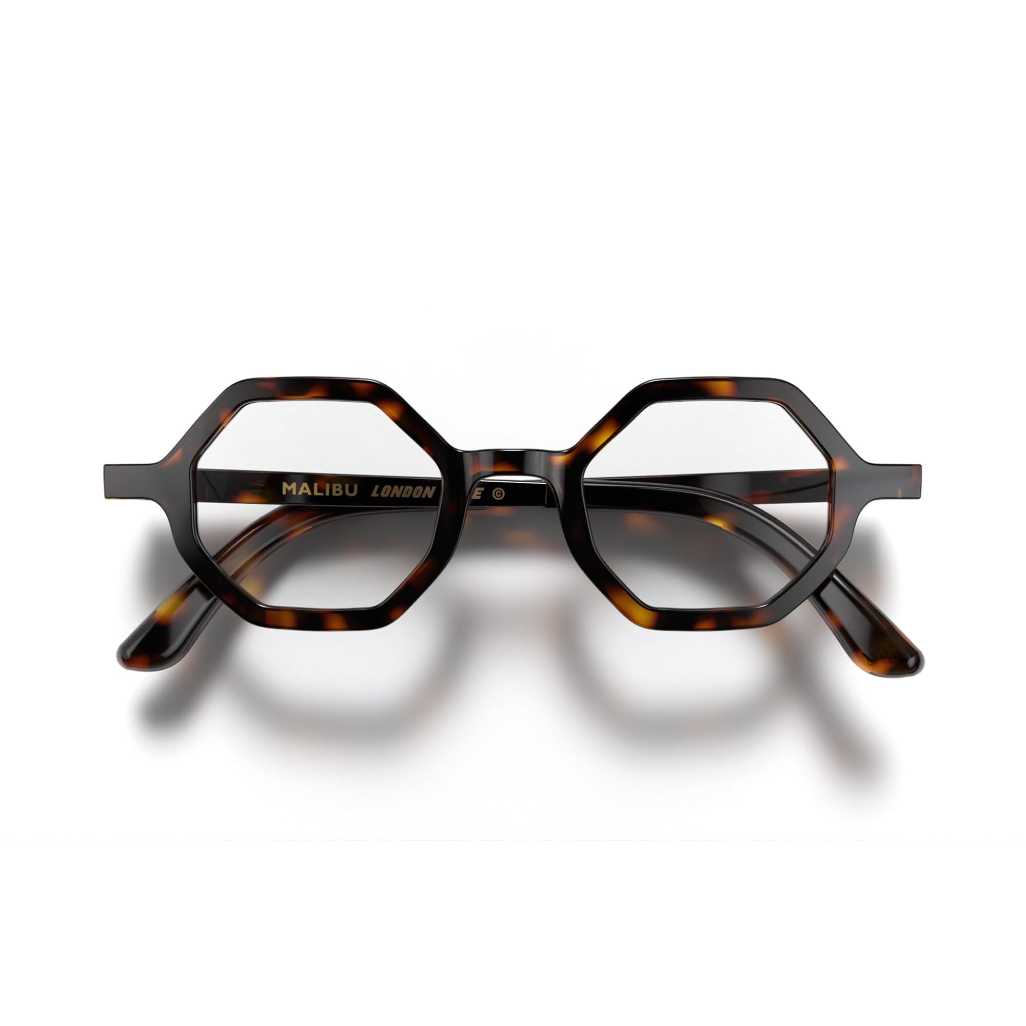 LONDON MOLE® Malibu reading glasses, Gloss Tortoiseshell, 140 x 42 x 34 mm (Frame Width x Lens Width x Lens Height)