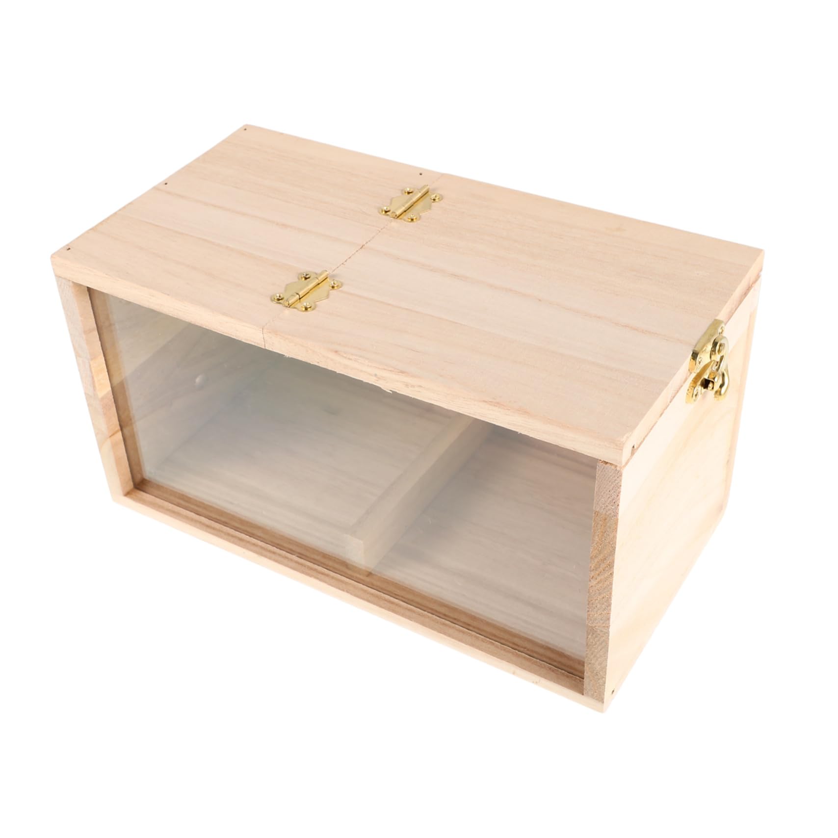 Milisten Nistkasten Aus Holz Für Sittiche Und Kleine Vögel Transparentes Design Zum Beobachten Beim Nisten Für Garten Und Draußen Als Vogelhaus Und Dekoration