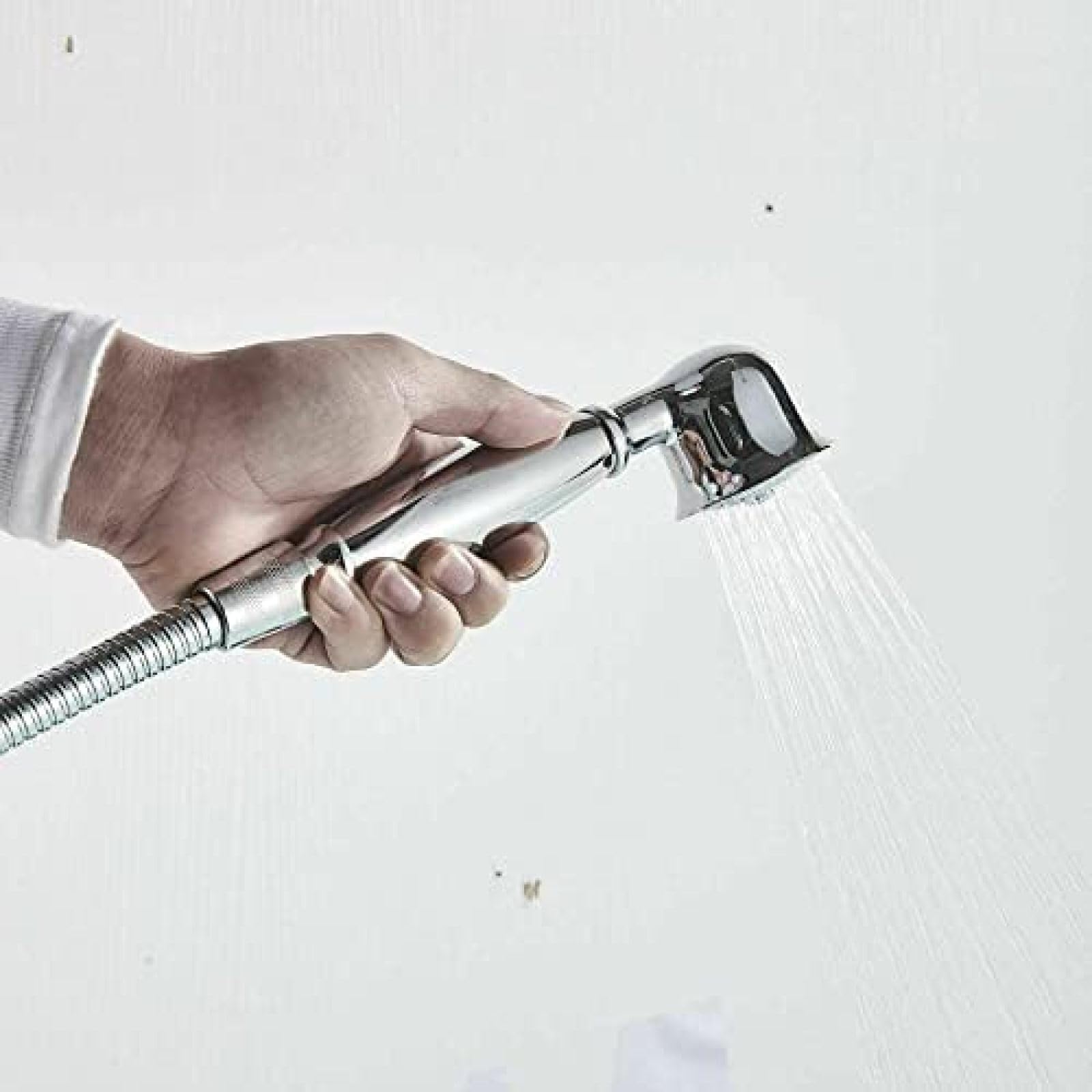 montowana na podłodze wolnostojąca bateria do wanny i prysznica wodospad do napełniania wanny bateria mieszająca bateria mieszająca system baterii-chrom,chrom a Household faucets