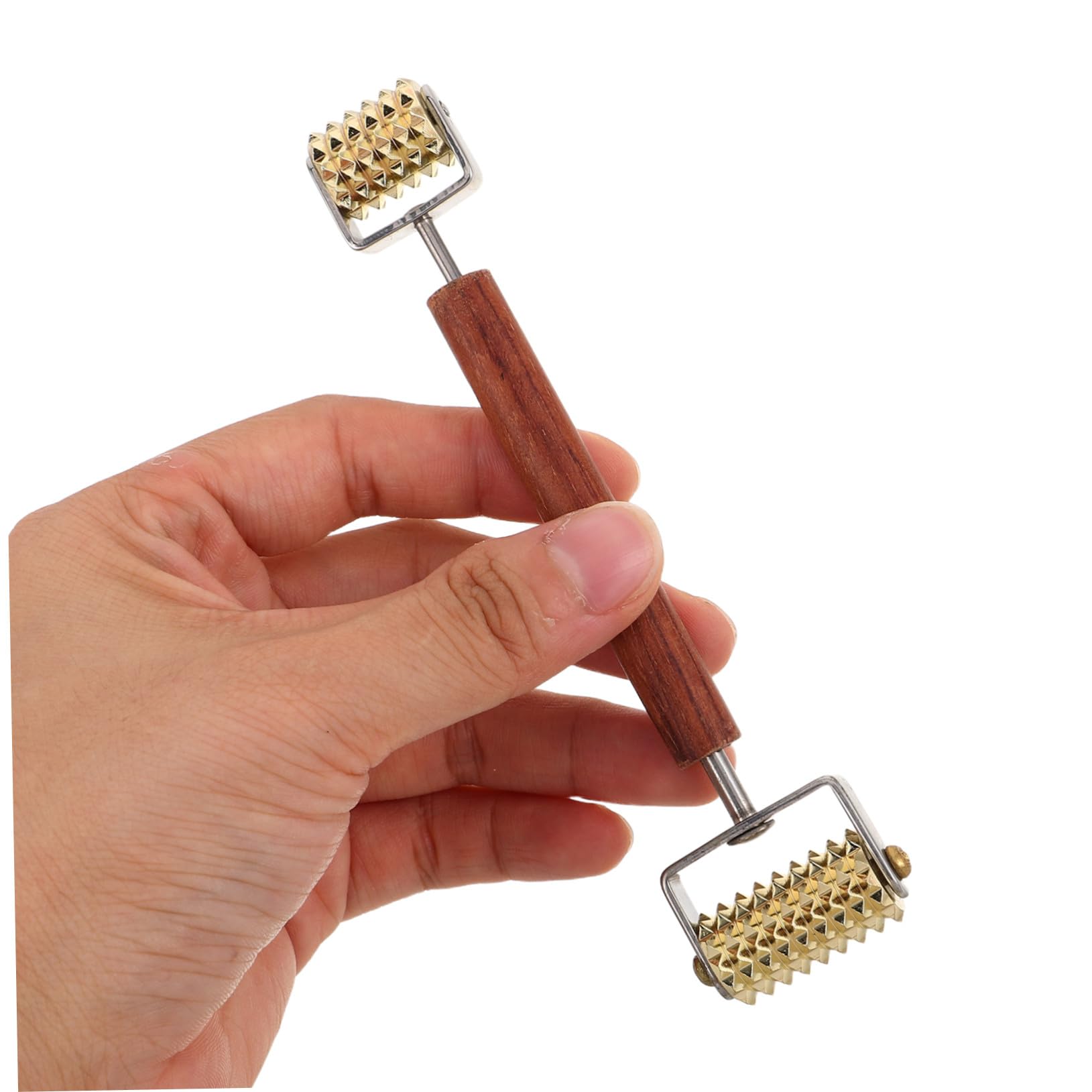 Rodillo Facial de Madera Natural para Mujer Masajeador Multifuncional V para Tonificar Levantar y Relajar Músculos Faciales Herramienta Compacta para Cuidado Piel Casa y Viaje