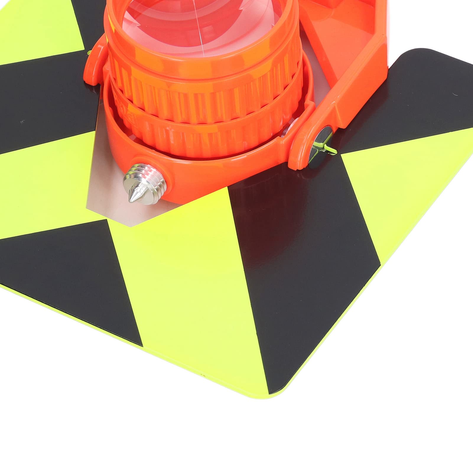 Prisma topográfico de Alta precisión de Vidrio óptico con Carcasa Protectora de ABS para túnel, Metro, Mina, construcción de Carreteras, Vidrio K9 de 64 mm de diámetro
