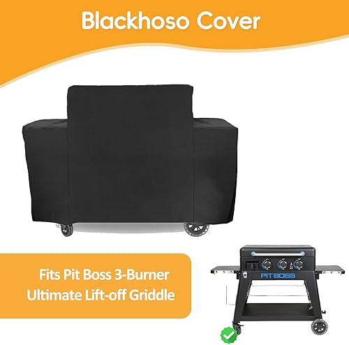 Miniatura 2 de Funda para parrilla Pit Boss de 3 quemadores Ultimate Lift-Off, cubierta impermeable resistente a los rayos UV, accesorios de parrilla al aire libre