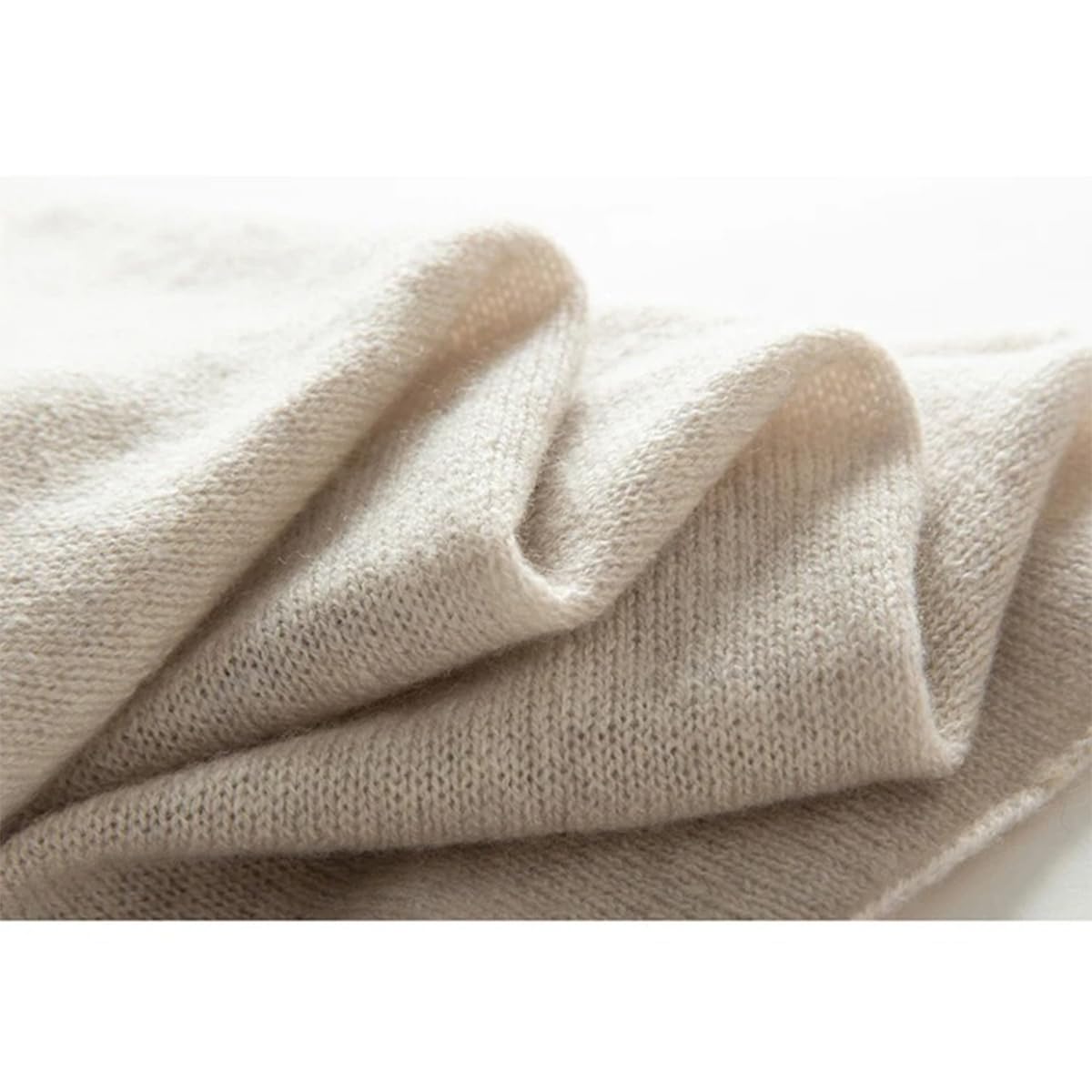 Damen Winter Strick Neck Gaiter Faux Wolle Schal Snood Weich Leicht Schlauchschal für kaltes Wetter