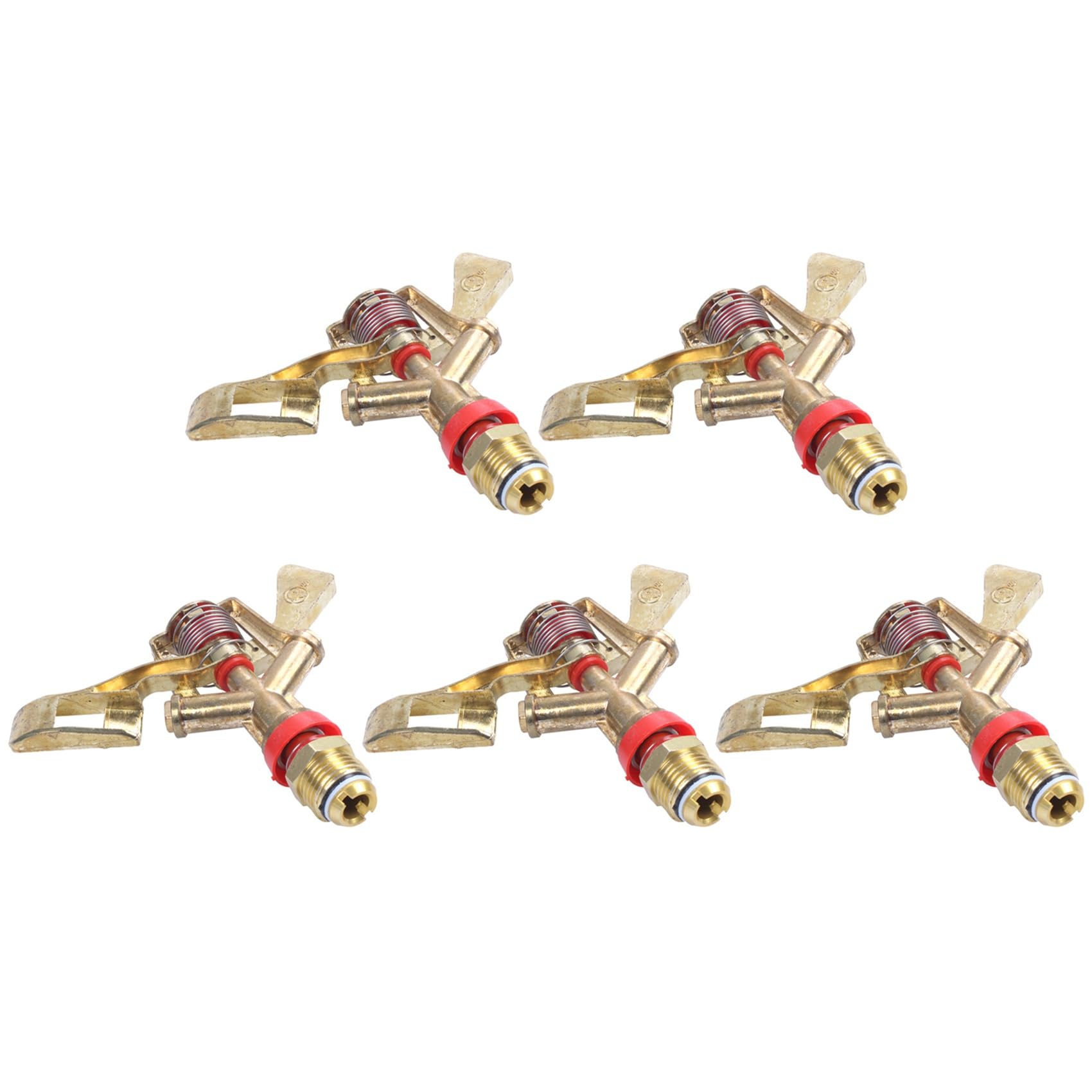Double connecteur 1/2 pouce en alliage de zinc pour arroseur de jardin rotatif 360