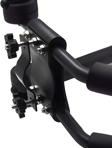 Miniatura 6 de HTTMT Kayak plegable -A- 1 par de kayak plegable (estilo A) portador barco canoa soporte plegable snowboard J-Bar techo par