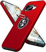 Vista 11 de JAME Funda para Google Pixel 7 Pro, Funda de Ajuste Delgado para Pixel 7 Pro con Soporte de Anillo Kickstand