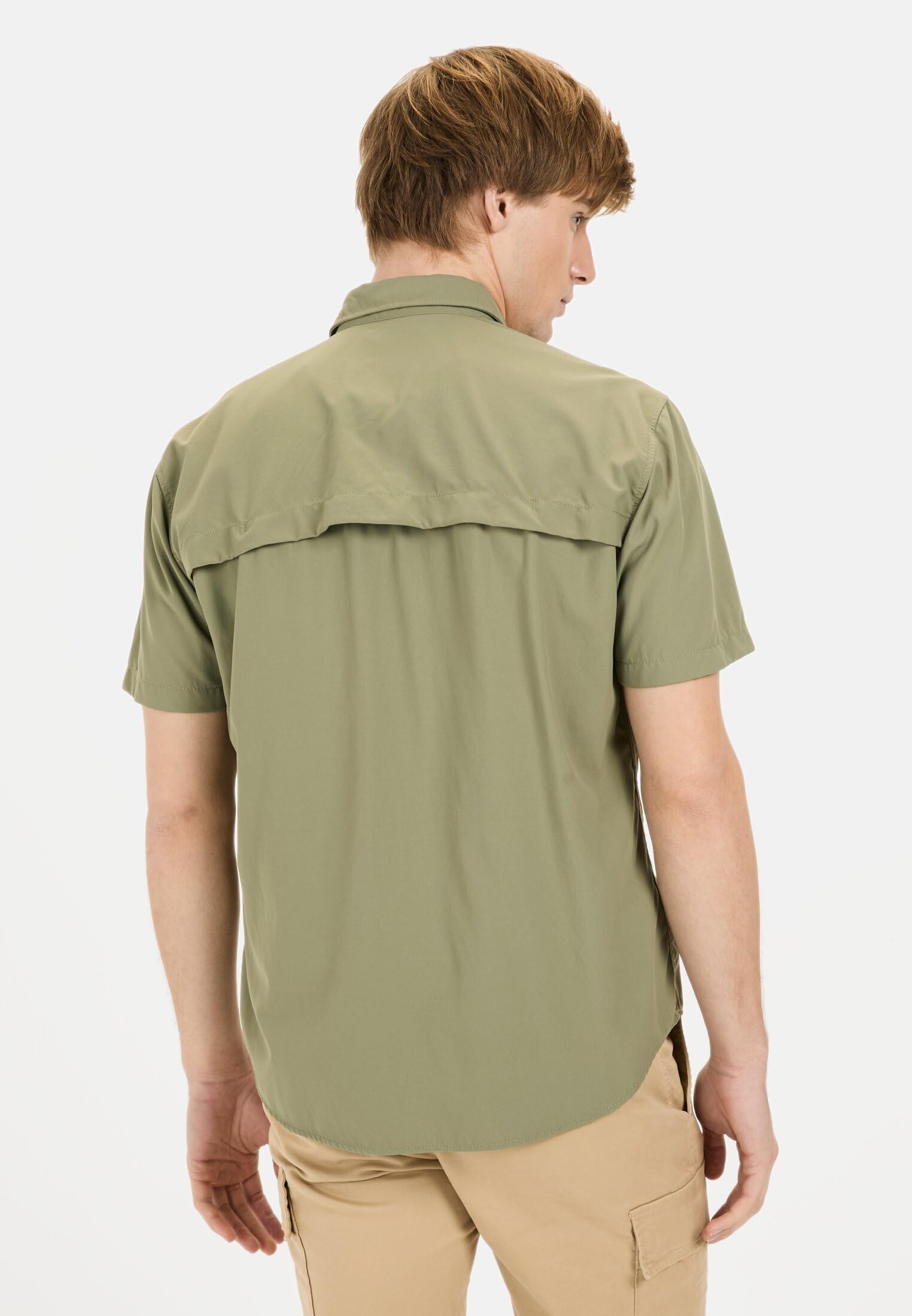 camel active Herren Kurzarmhemd mit Cooling Effekt