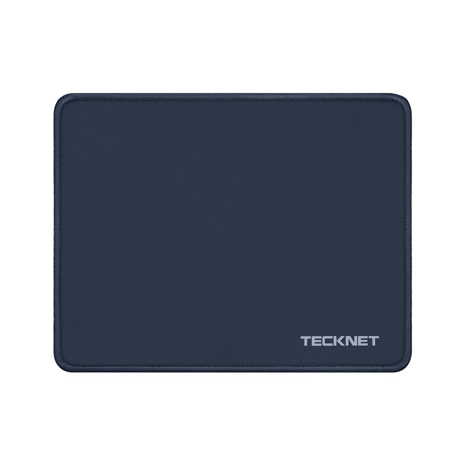 TECKNET Mauspad, 280 x 210 mm Gaming Mousepad mit Wasserdicht und Rutschfester Gummi für PC-Büro, Arbeit, Gaming, Studium, Laptop, Computer, Zuhause-grau Blau