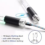 Light Up Drum Sticks,15 Color Changing Drum sticks Cool Kids Drum Sticks Personalized Electronic 5A DrumSticks(One Pair)