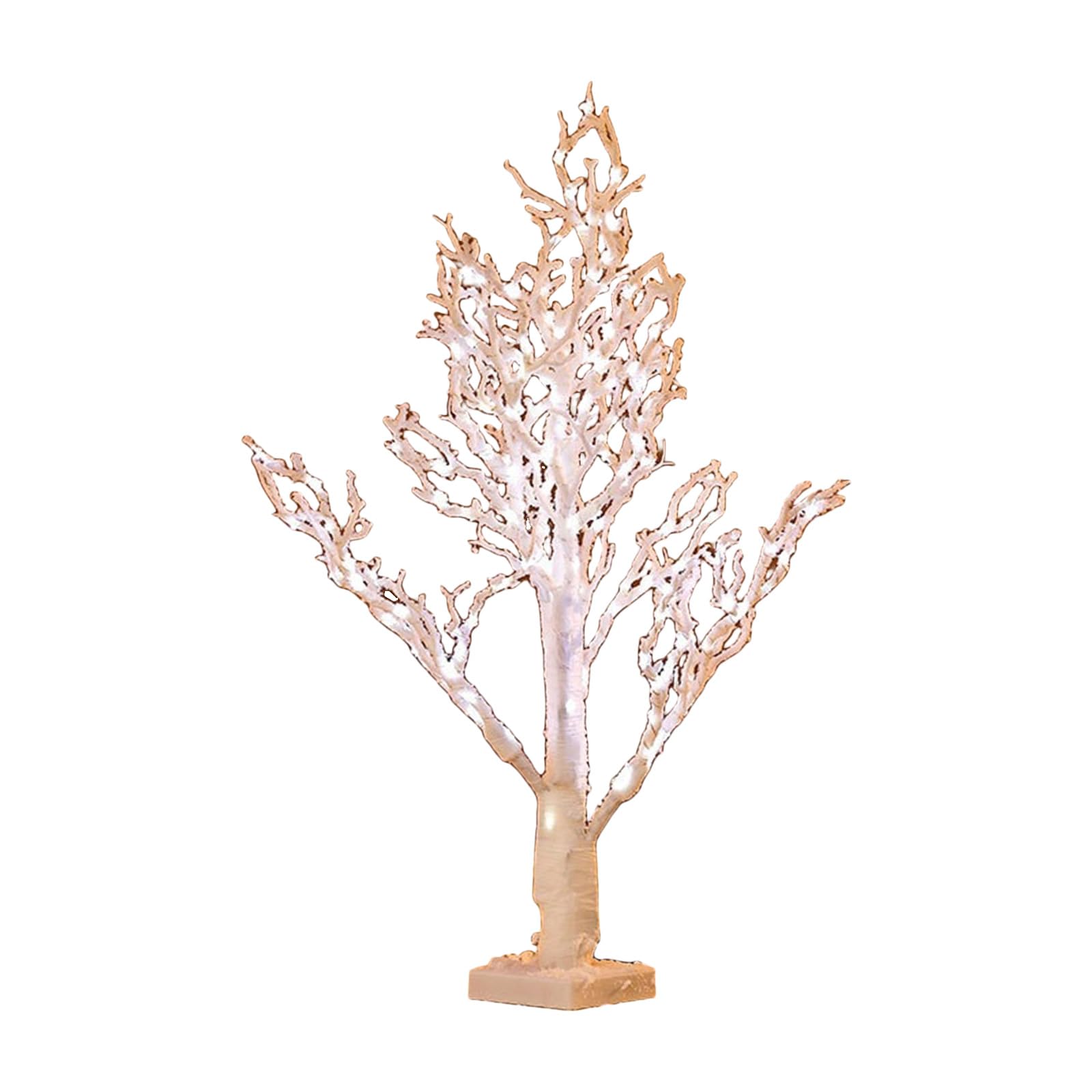 Christmas Mantel Decor Tree with Battery Powered LED Lights, Compact Freestanding Holiday Accent for Shelf or Window LED Christmas Tree Decoration Battery Powered Holiday Decor Tabletop Mantel Shelf