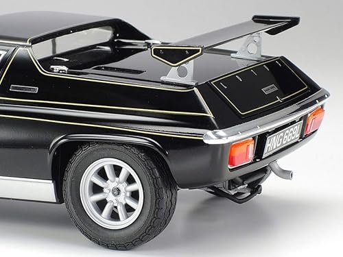 Miniatura 3 de Tamiya 24358-000 Vehículo 124 Lotus Europa Special m. PE, Altamente modelo, Plástico, Kit de montaje, Réplica detallada, sin pintar, NegroRojoAzul,