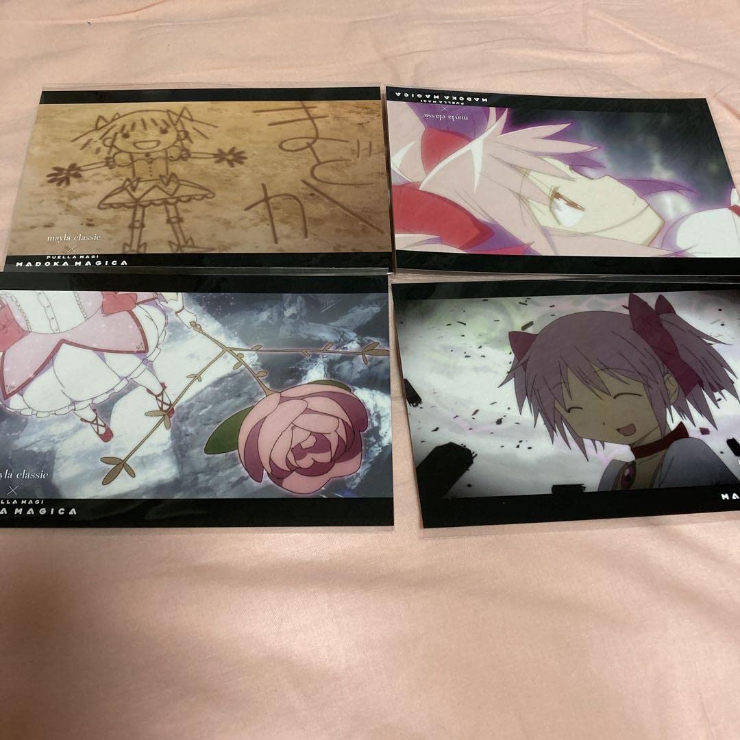 【希少】魔法少女まどか☆マギカ×mayla classic 特典 ポストカード mayla classicと『魔法少女まどか☆マギカ』がコラボ！魔法少女