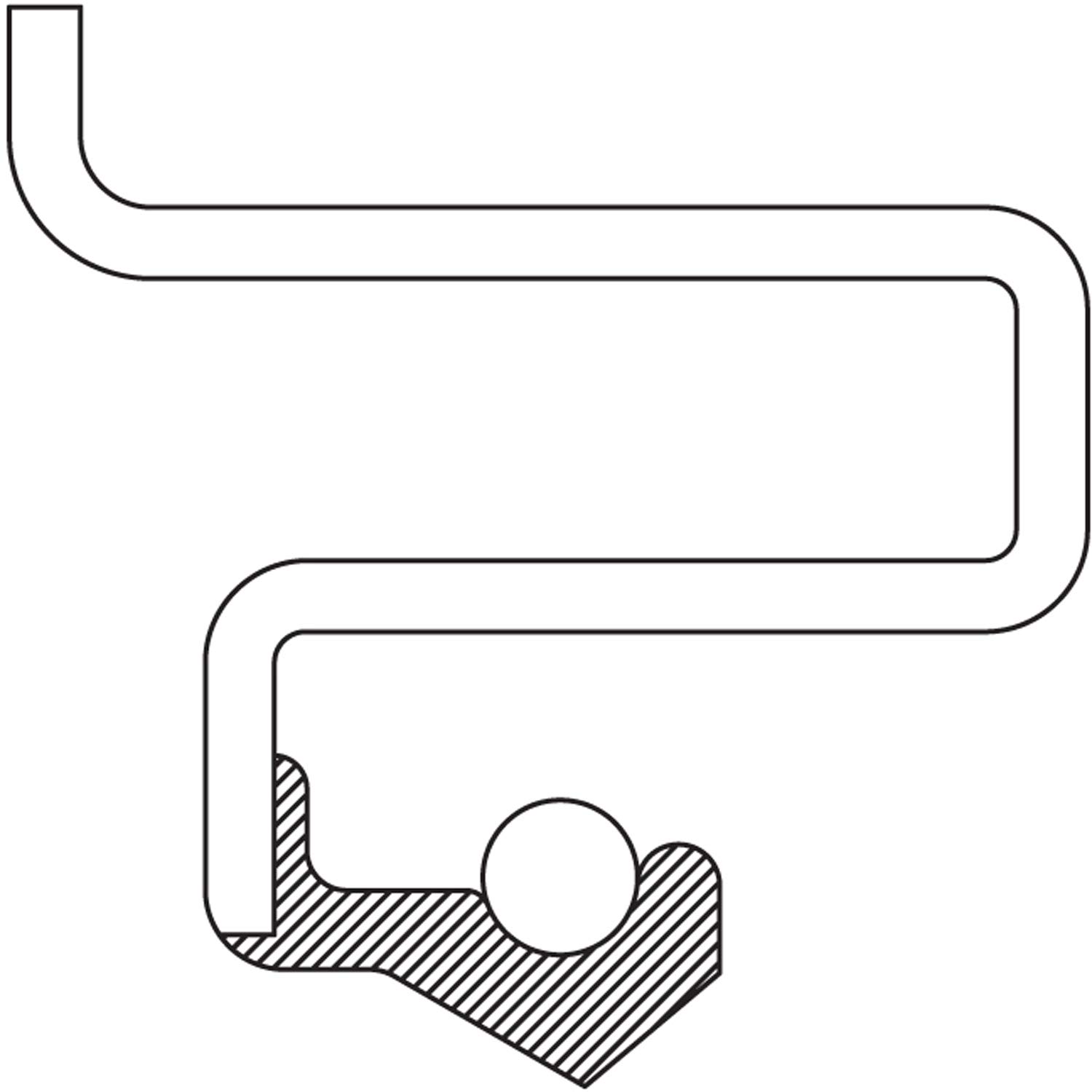 NATIONAL SEAL DIVISION 4189H OIL SEAL