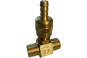 Downstream Soap Injector for Pressure Washer 3/8 NPT 5-8 GPM Adjustable Chemical Injector