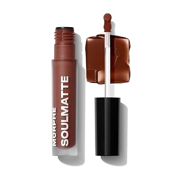 Morphe Soulmatte Velvet Lip Mousse - Air-Whipped Matte Lipstick for Women with Vitamin E to Hydrate, Soften & Smooth - Provides Long Lasting & Velvety Formula - Other Half 0.13 Fl Oz