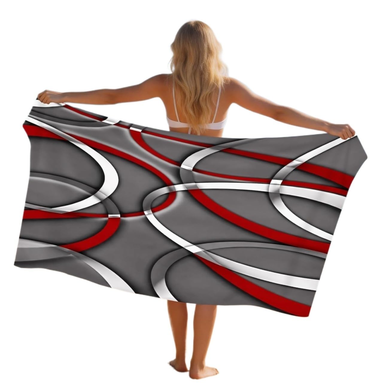 LYVQZPWLR Microfibre Beach Towel， Large Beach Towel Microfibre Quick Dry Lightweight Multiple Sizes Travel Swim Sport(75x150 cm)