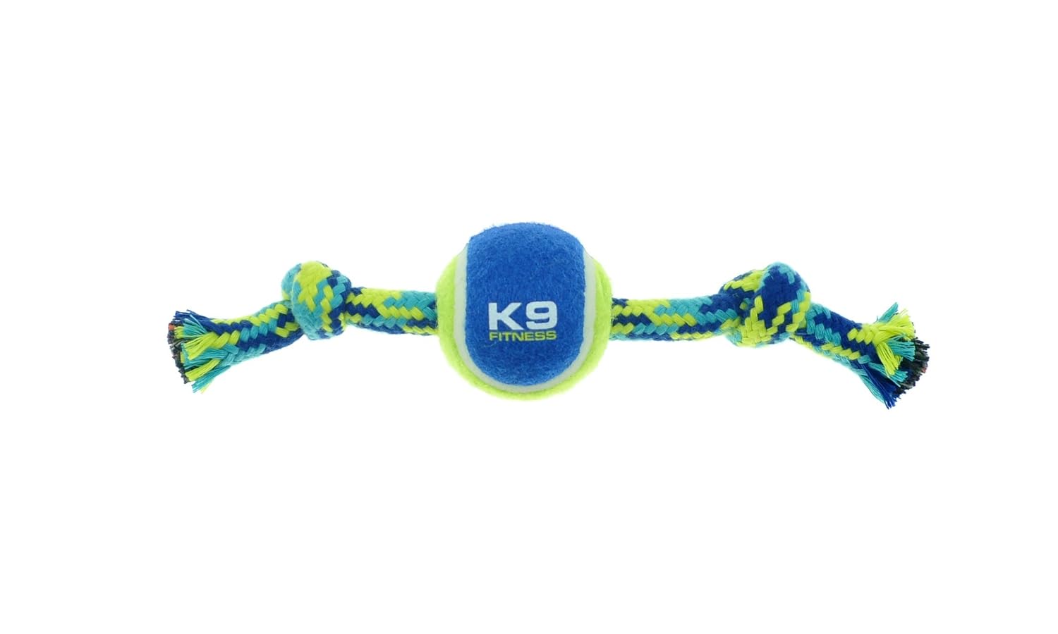 ZEUS K9 Fitness Dog Toys by ZEUS Knotted Rope Bone, 9", Dog Rope Toy for Small Dogs (Color May Vary)