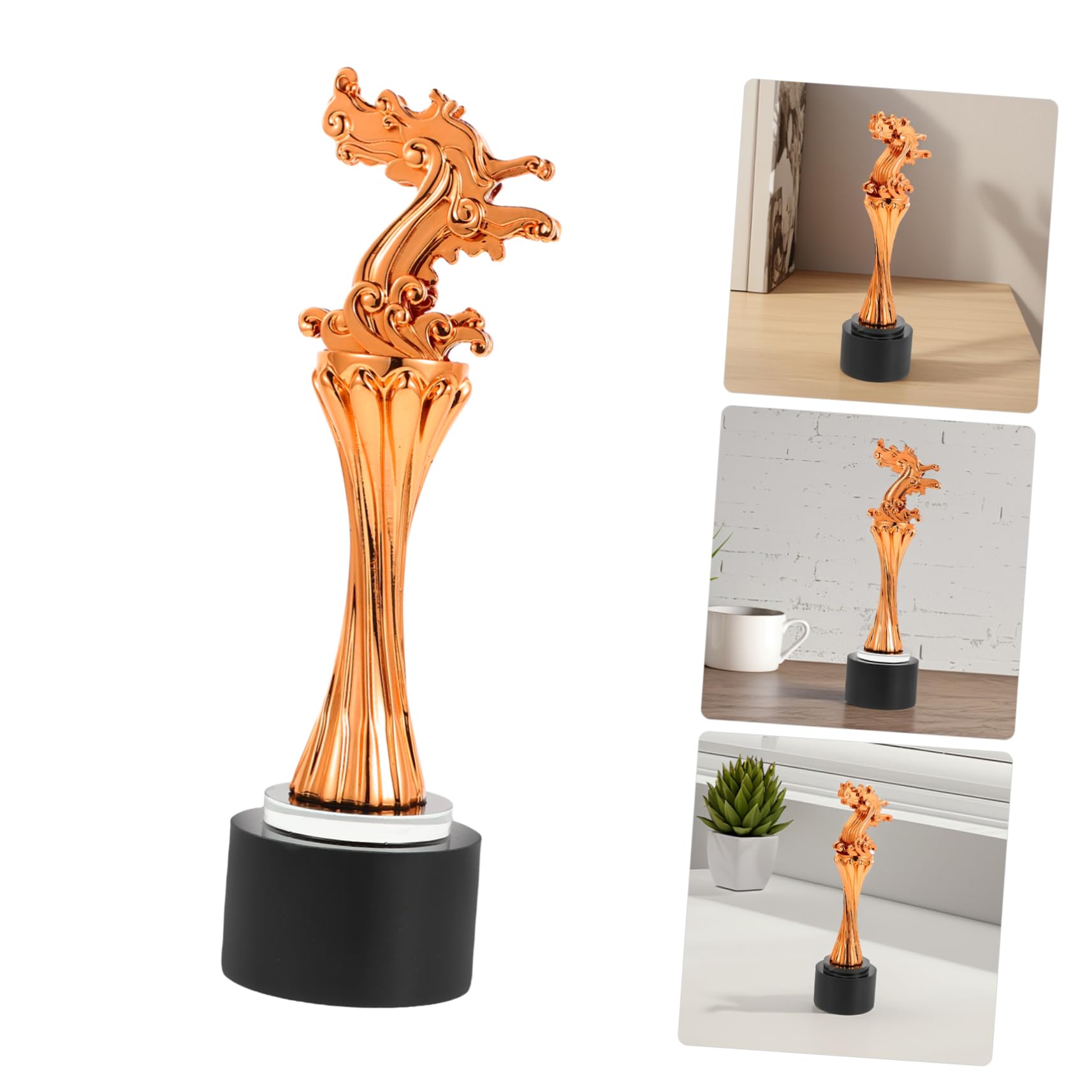 Toddmomy Drachenboot Trophäe Party Auszeichnung Trophäenbecher Lustige Zeremonie Großer Student Kreativ Geformte Trophäen Requisite Kreatives Trophäenmodell