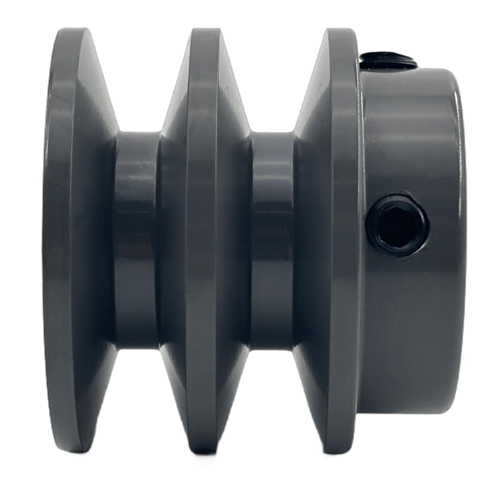 2AK20-5/8 Double Groove Pulley,v Belt Pulley 5/8 inch bore 2" OD,Mechanical Pulleys cast Iron for A AX 3L 4L V-Belts,2AK2058 Pulley — Amazon image 3