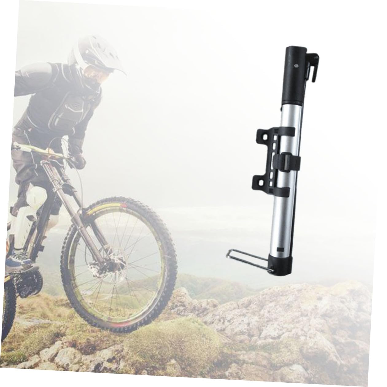 Pompa Bici Mini Mp3128 in Lega di Alluminio per Biciclette