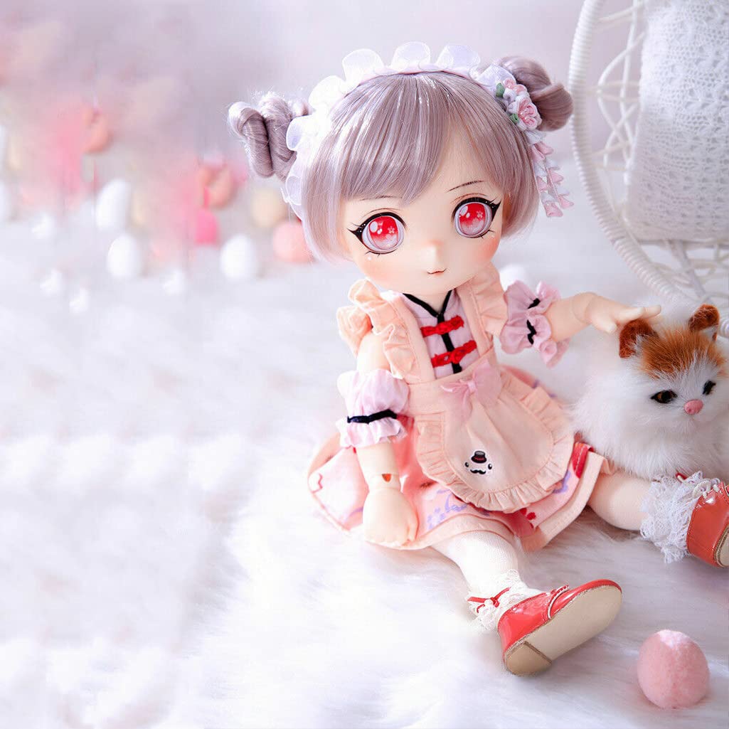 Amazon | KAKAA BJDドール フルセット 1/6 球体関節人形 29cm SD