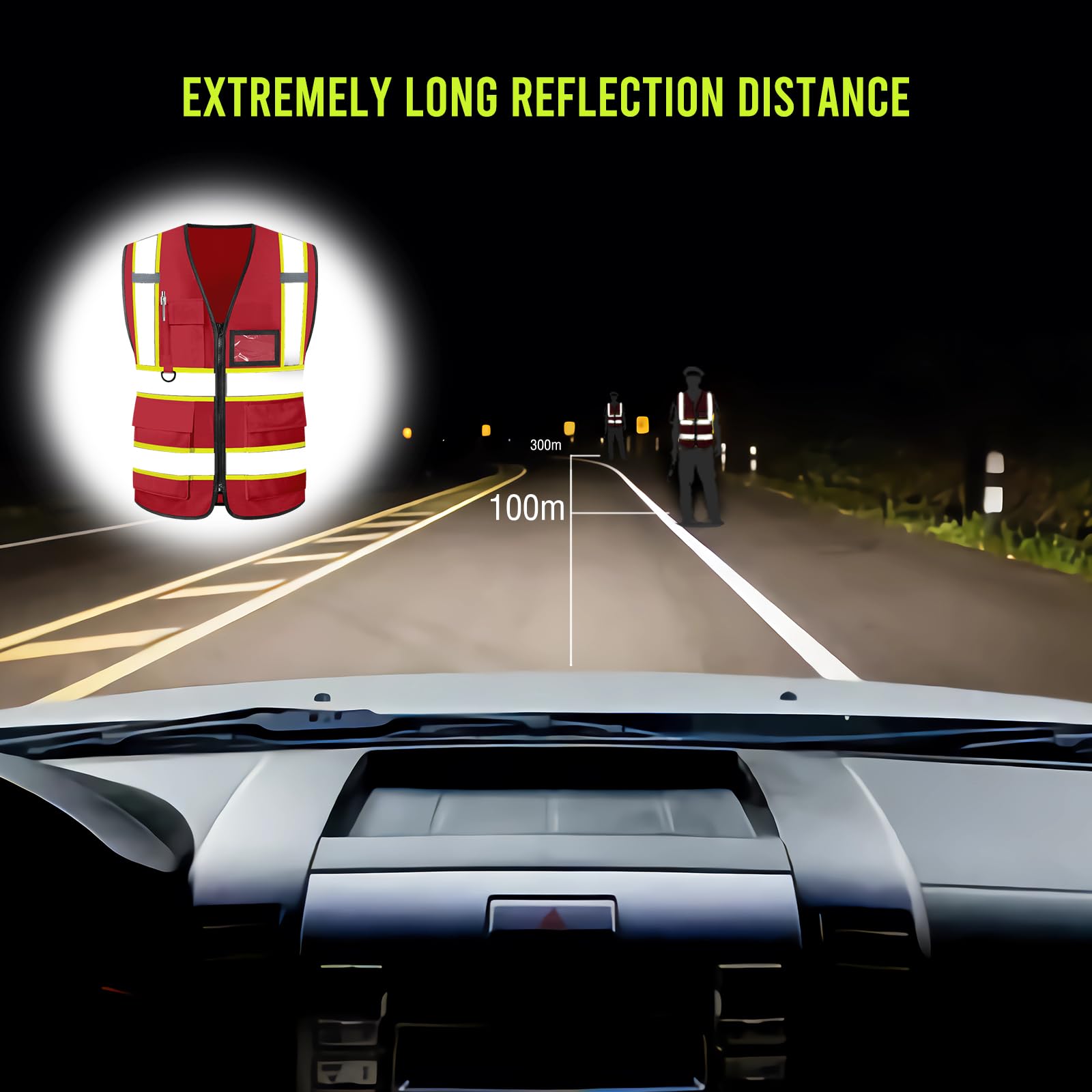 Chaleco Seguridad Personalizado con Logotipo Chaleco Reflectante Personalizado Chalecos de Seguridad de Alta Visibilidad Dos Tonos Para Hombres Y Mujeres Que Trabajan
