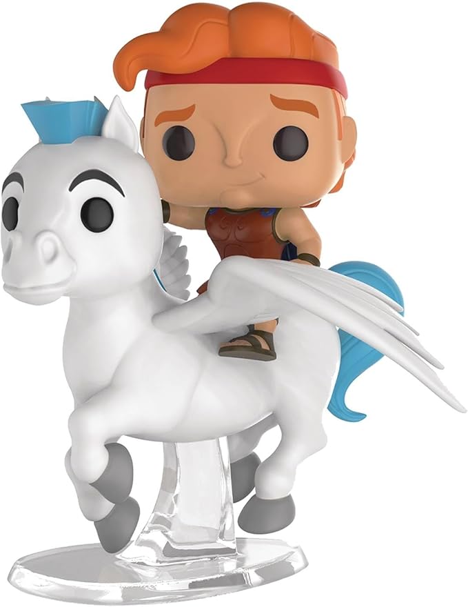 Funko Pop! Rides: Disney Hércules - Figura Coleccionable de Vinilo de Hércules y Pegaso