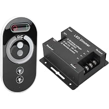 LED Remote Control Dimmer, Smart Switch Remote Control Socket, Smart Remote Control Water Pump, Home Wireless DC 12V 24V Circuit Protection LED Dimmer Switch