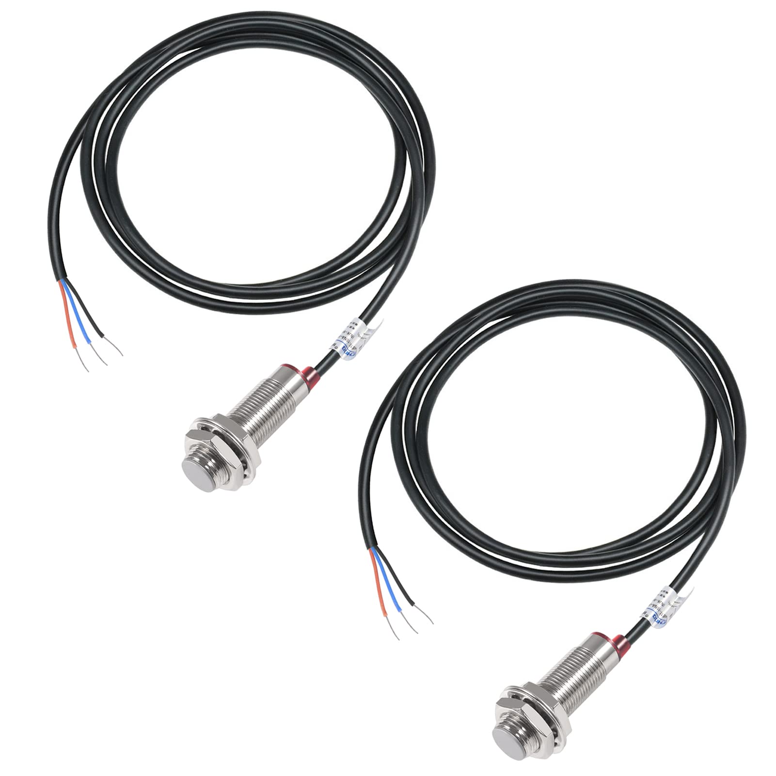 3Pcs NJK-5002C Inductive Proximity Sensor Switch Detector NPN NO DC 5-30V 3 Wire Normally Open
