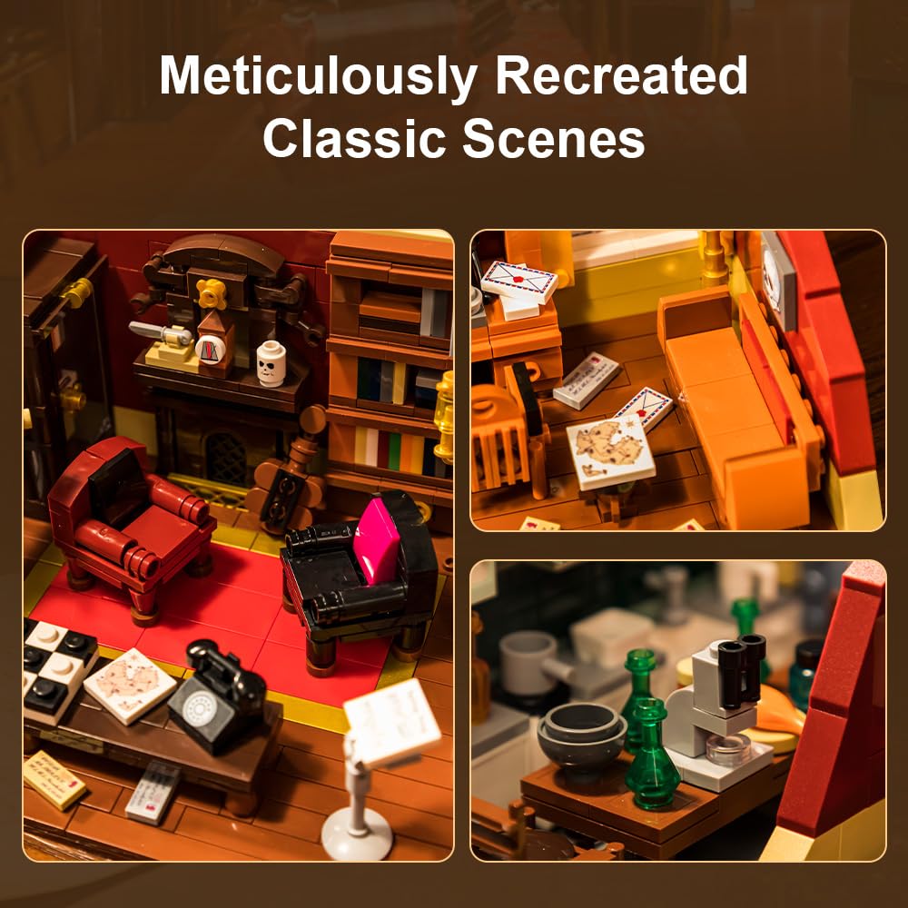 Amazon.co.jp: BRICKKK シャーロックホームズ 221B ベイカーストリート