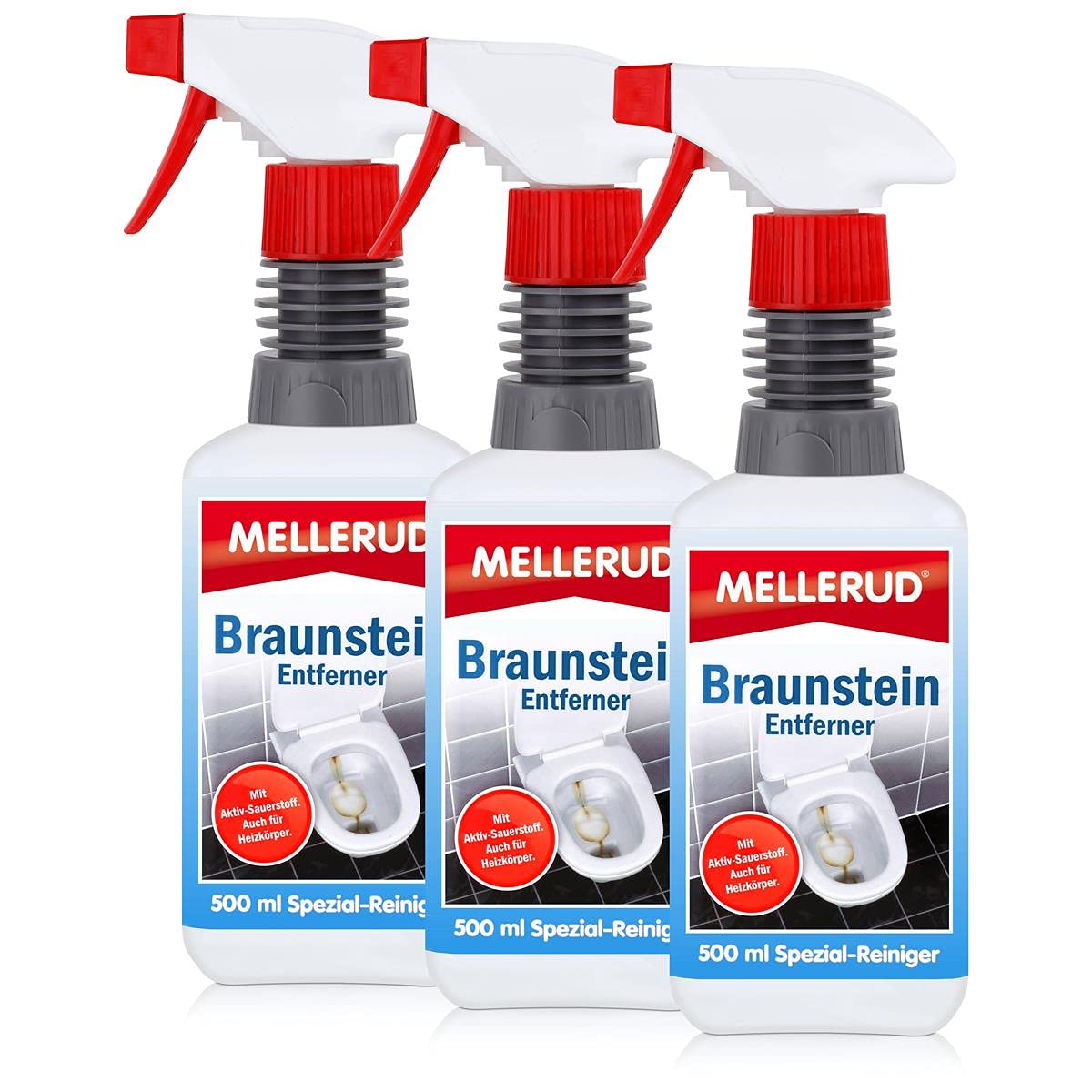 3x Mellerud Braunstein Entferner 500 ml