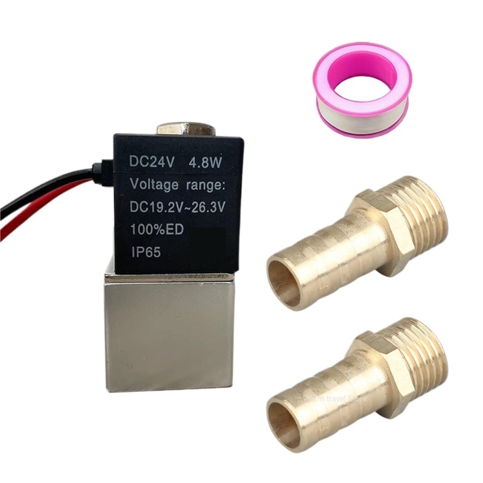 Électrovanne eau air 1/4 110V pour automatiser circuit maison