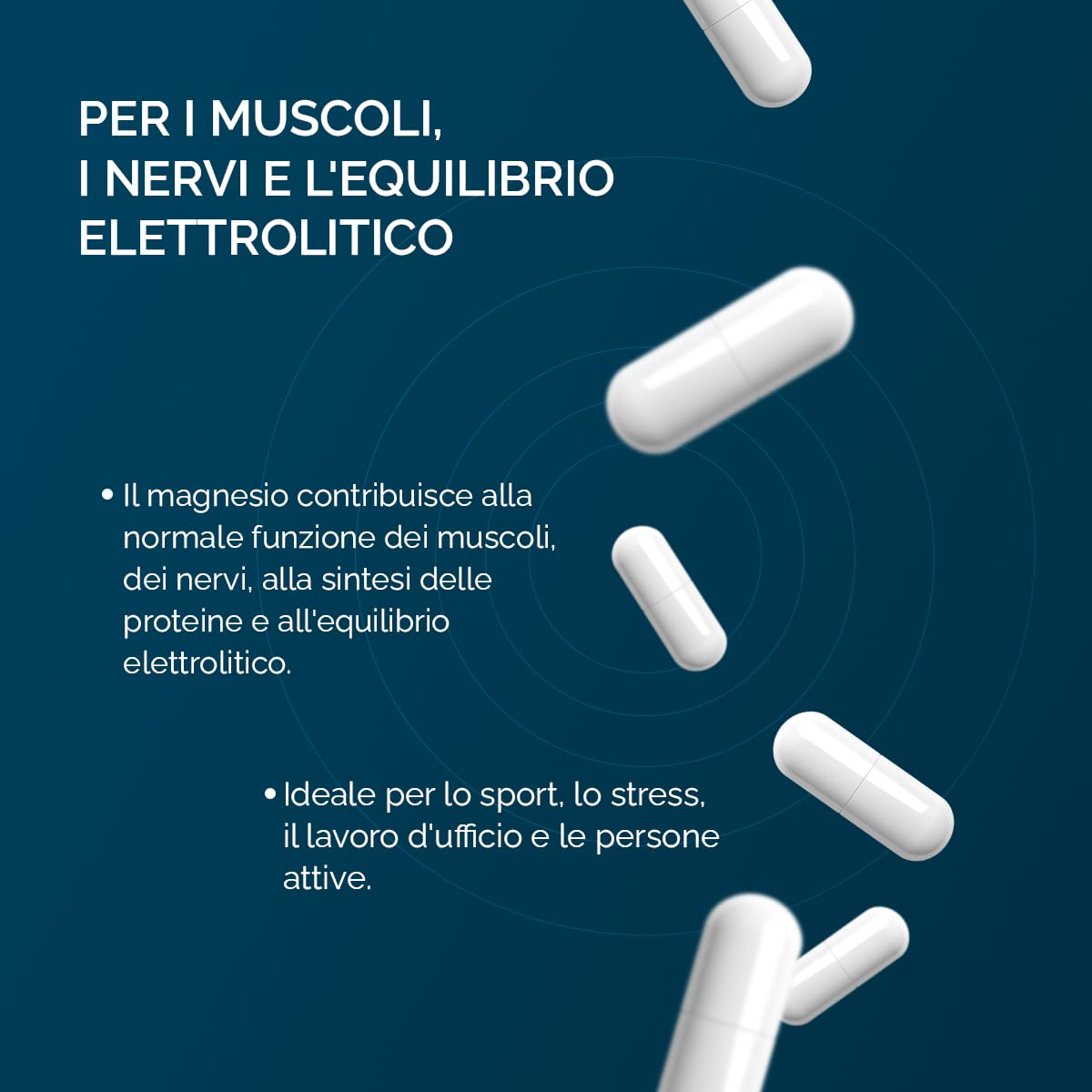 Ultimate Magnesium Complex, 2x120 Capsule di Complesso di Magnesio, Day&Night, metabolismo energetico normale, sistema nervoso, muscoli, ossa, 8 forme, Aquamin Mg, B6 P-5-P, D3K2, vegano