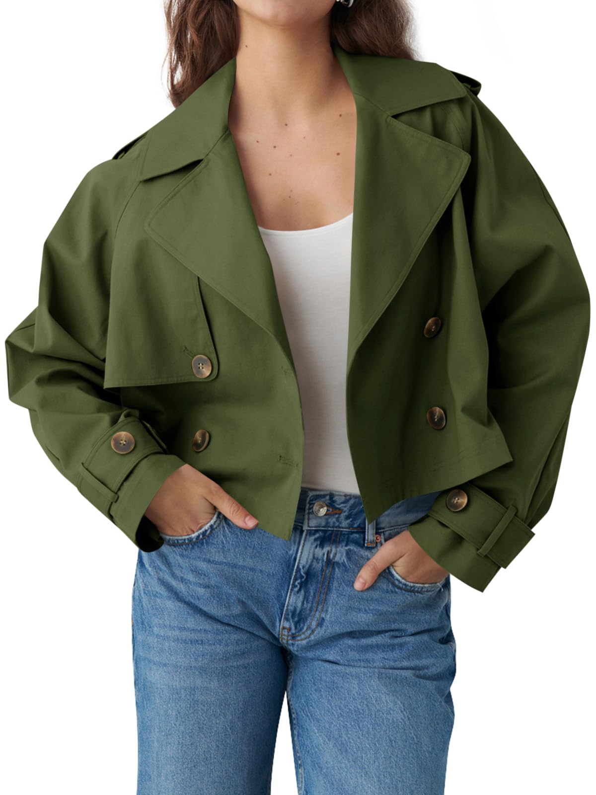 ジャケット・アウター CLANE OVER SHORT TRENCH COAT CLANE(クラネ) OVER SHORT TRENCH COAT - COLDBECK ONLINE