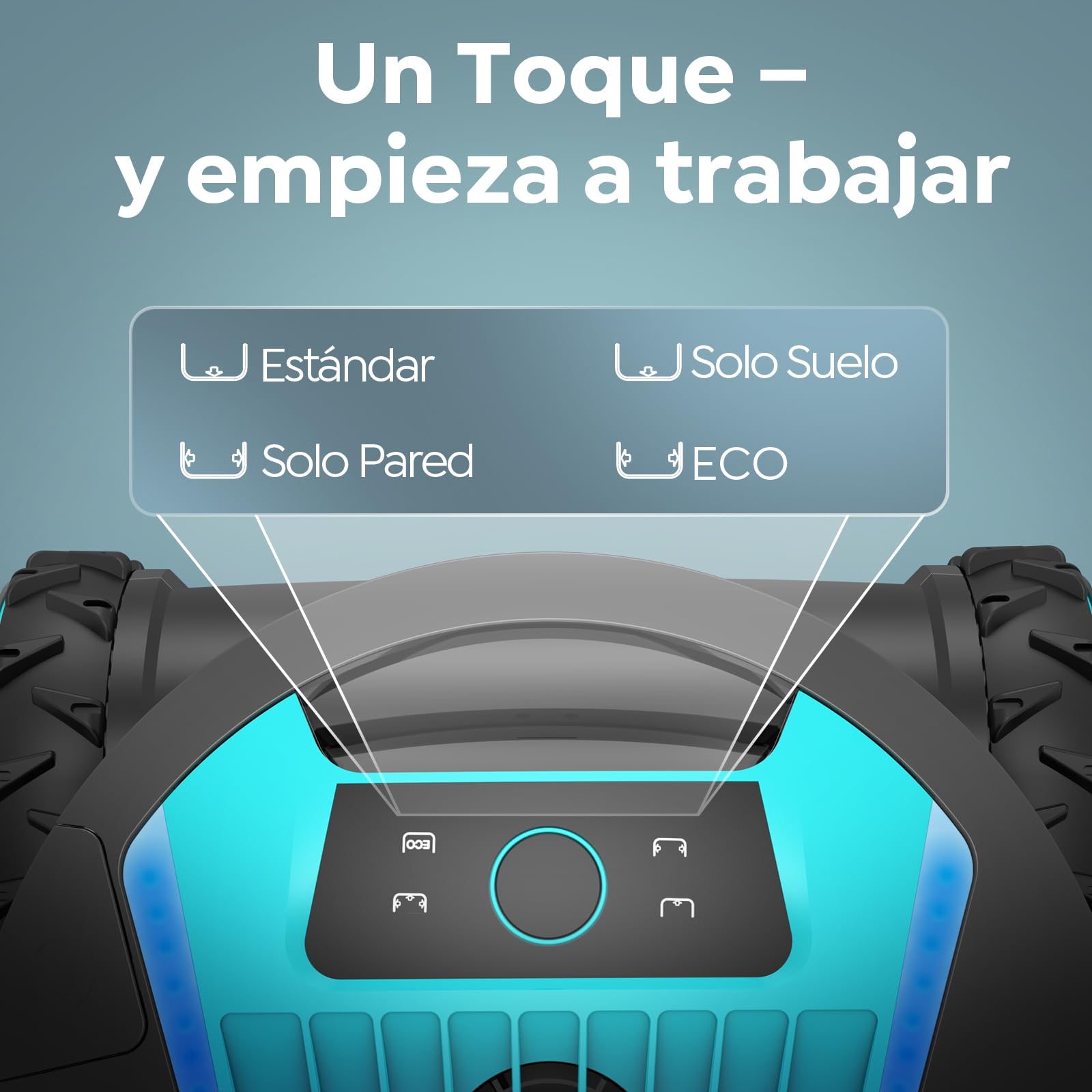 Pleco Pro Robot Limpiafondos Piscina, Autonomía 210 Min, Doble Filtro, 7 Modos, Control App, Limpiafondos Piscina Automático, 200 m²,Negro Jet